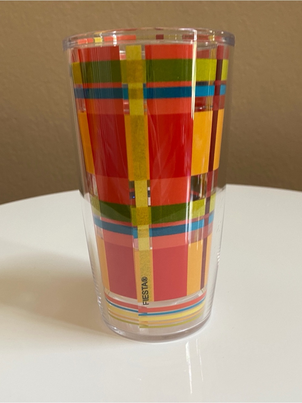 EUC Tervis Fiesta cup 16 oz